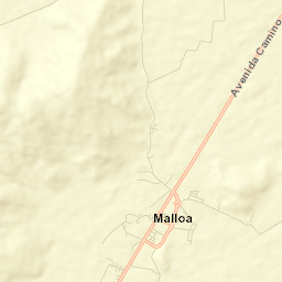 Malloa Street Map