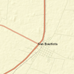 San Bautista Street Map