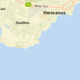 Hermanus Street Map
