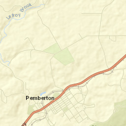 Pemberton Street Map