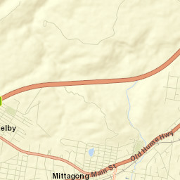 Mittagong Street Map