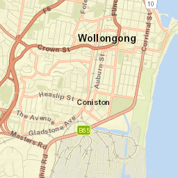 Keiraville Street Map