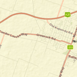 Nuriootpa Street Map
