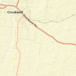 Crookwell Street Map