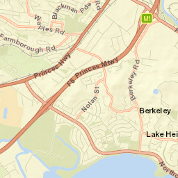Berkeley Street Map