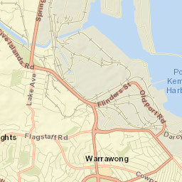 Port Kembla Street Map