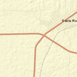 Santa Rosa Street Map