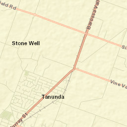 Tanunda Street Map