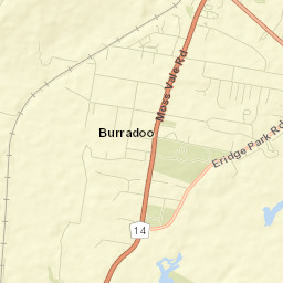 Burradoo Street Map