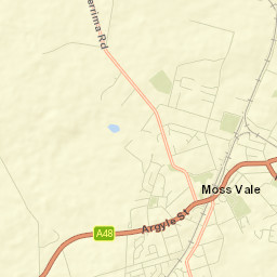 Moss Vale Street Map