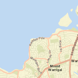 Mount Warrigal Street Map