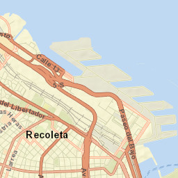 Retiro Street Map