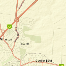Willaston Street Map