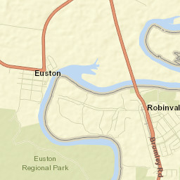 Robinvale Street Map