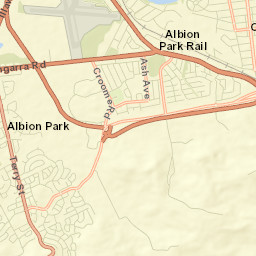 Albion Park Rail Street Map