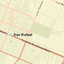 San Rafael Street Map