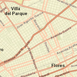 Villa Santa Rita Street Map