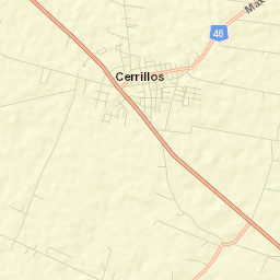 Los Cerrillos Street Map