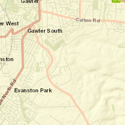 Evanston Park Street Map