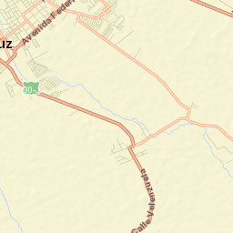 Santa Cruz Street Map