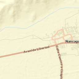 Nancagua Street Map