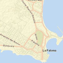 La Paloma Street Map