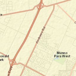Munno Para West Street Map