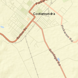 Cootamundra Street Map