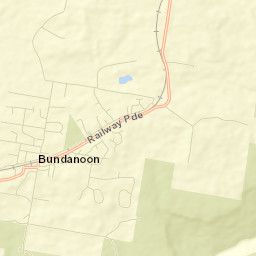Bundanoon Street Map