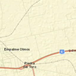 Empalme Olmos Street Map