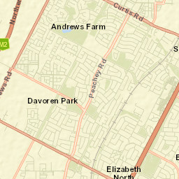 Smithfield Plains Street Map