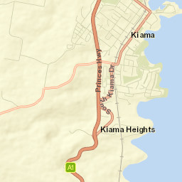 Kiama Street Map