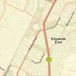 Hillbank Street Map