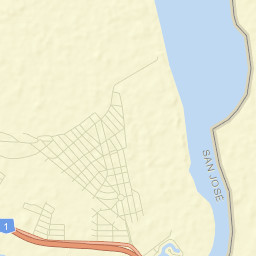 Delta del Tigre Street Map
