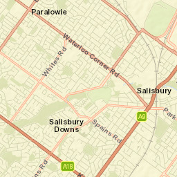 Paralowie Street Map