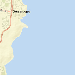 Gerringong Street Map