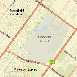 Parafield Gardens Street Map