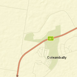 Coleambally Street Map