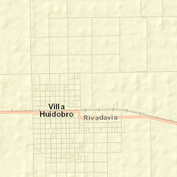 Villa Huidobro Street Map