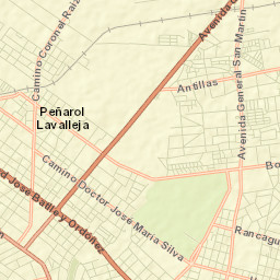 Peñarol Street Map