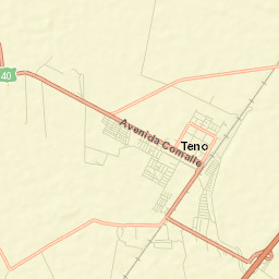 Teno Street Map