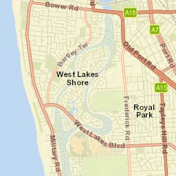 Semaphore Park Street Map