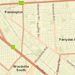 Rosewater Street Map