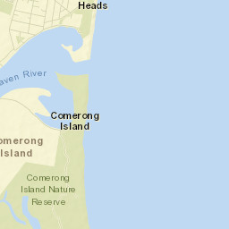 Shoalhaven Heads Street Map