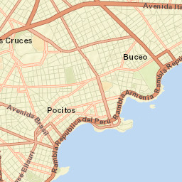 Punta Carretas Street Map