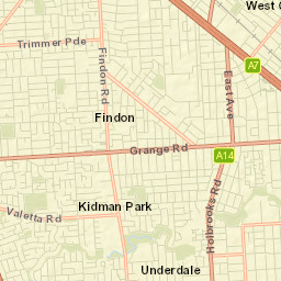 Charles Sturt Street Map