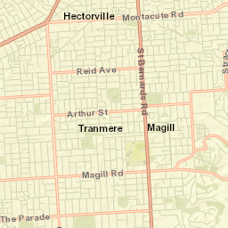 Kensington Park Street Map