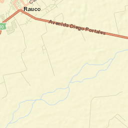 Rauco Street Map