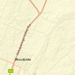 Woodside Street Map