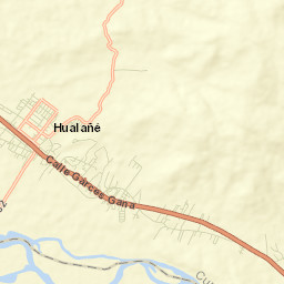 Hualañé Street Map